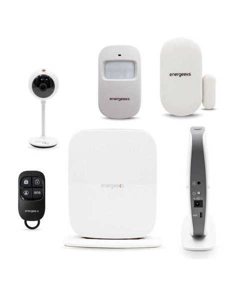 Kit Sistema Alarma Conectividad Wifi C Mara Ip Aw Plus Energeeks