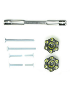 Kit anclaje AP1 PROKIT barra larga 3/4 19 mm para tablas de plumas BOW