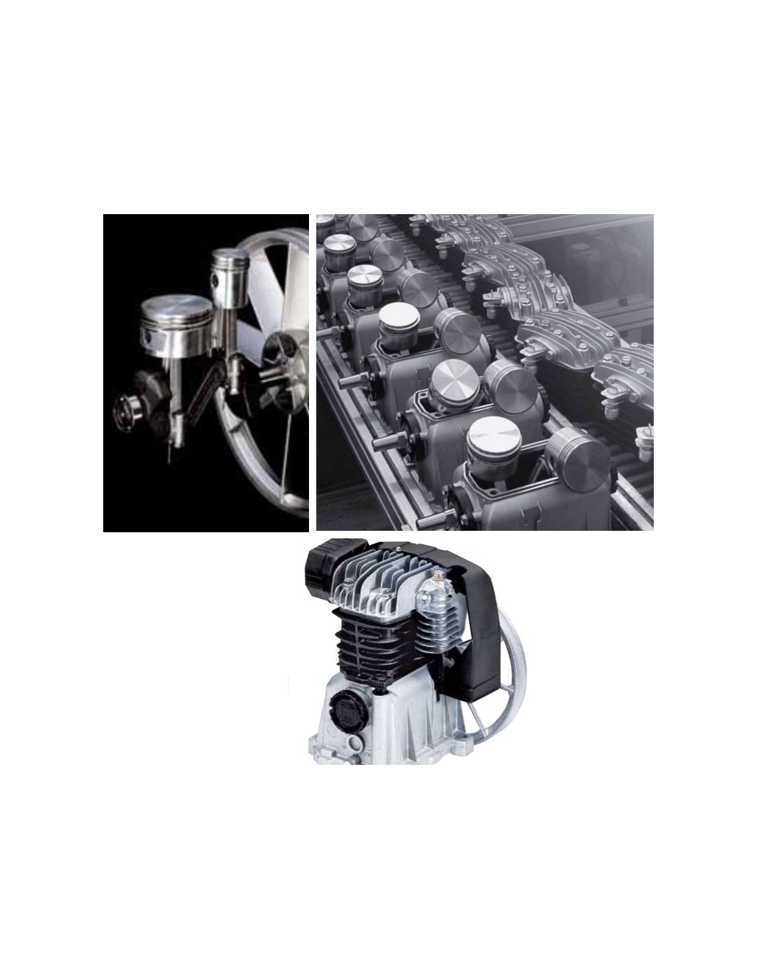 Compresor Aire 3-hp 100lts 220v C/correa Fermetal Com-05 – Hierros