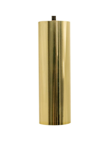 Casquillo para bombillas E27 Pendel Metal Oro Brillo Liso ENERGEEKS Xanlite - 2