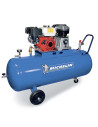 Compresor de aire a gasolina 5,5 HP 200 litros con motor HONDA MUX515/200 MICHELIN