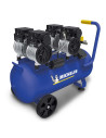 Compresor de aire silencioso 2 motores 2 HP 50 L 58 dB MX50-2 MICHELIN