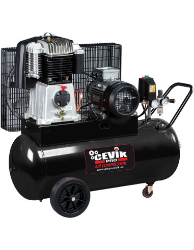 Compresor de aire Industrial 5,5 HP 90 L PRO90/5.5TF CEVIK