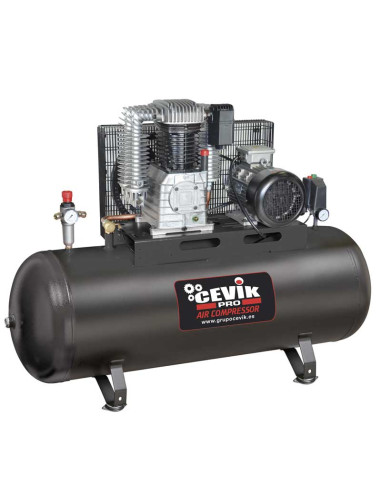 Compresor de aire Industrial 5,5 HP 270 L PRO300-K30TF CEVIK