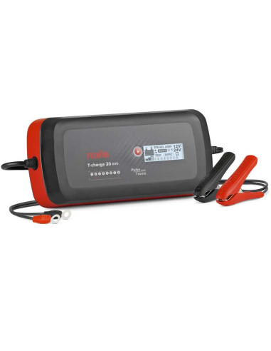 Cargador de Baterías Multifunción 12V/24V T-CHARGE 20 EVO TELWIN