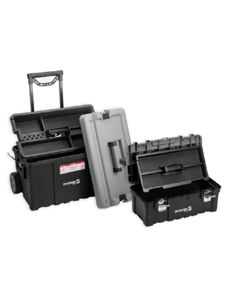 Caja de herramientas móvil de dos módulos DOGHER TOOLS