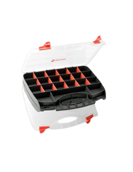 Organizador doble de asa rígida y alta capacidad 38 x 29 cm DOGHER TOOLS