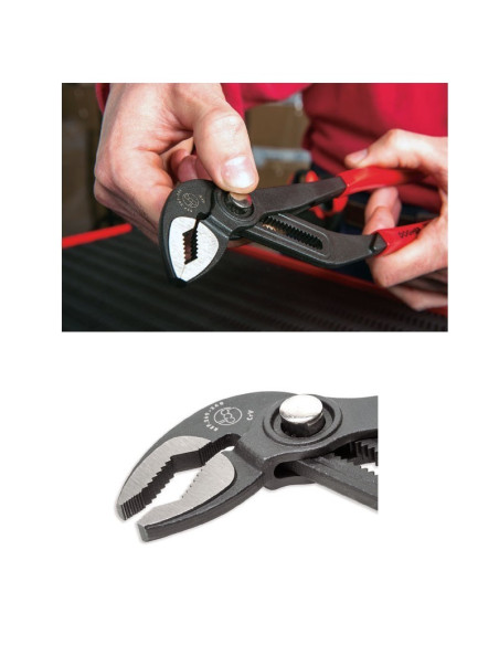 Tenaza pico de loro CrV ajuste rápido de botón DOGHER TOOLS