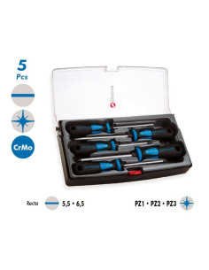 Juego de 5 destornilladores Industrial R-PZ DOGHER TOOLS