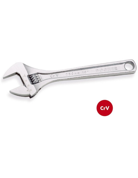 Llave ajustable CrV de moleta central DOGHER TOOLS