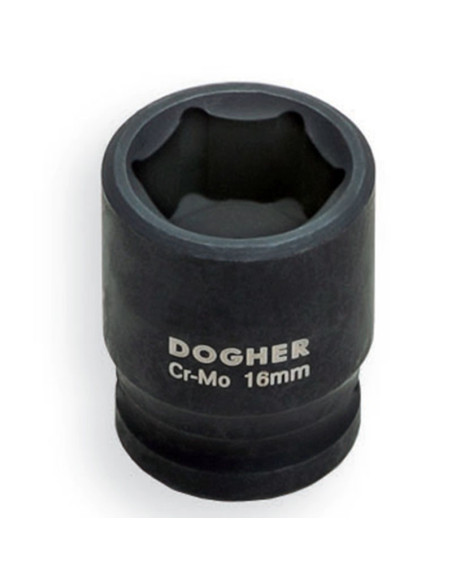 Vasos de impacto 3/8" Hexagonales CrMo DOGHER TOOLS