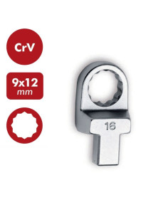 Boca cabeza abierta intercambiable 9x12 para mango dinamométrico DOGHER TOOLS