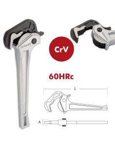Llaves stillson profesionales aluminio de apriete rápido CrV 60 HRc DOGHER TOOLS