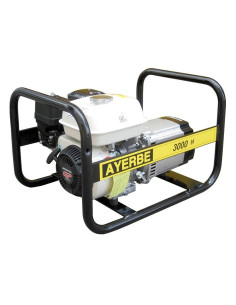 Generador 3 KVA 2.200 W con motor HONDA 5,5 HP AY3000H AYERBE