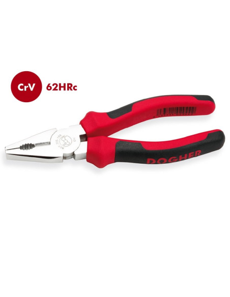 Alicates universales profesionales CrV 62 HRc DOGHER TOOLS