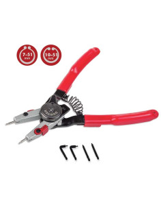 Alicates Multi Seeger para todo tipo de arandelas seegers CrV DOGHER TOOLS