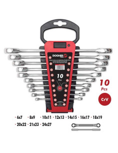 Llave de carraca CrV 1/4 72 dientes DOGHER TOOLS en MonTec