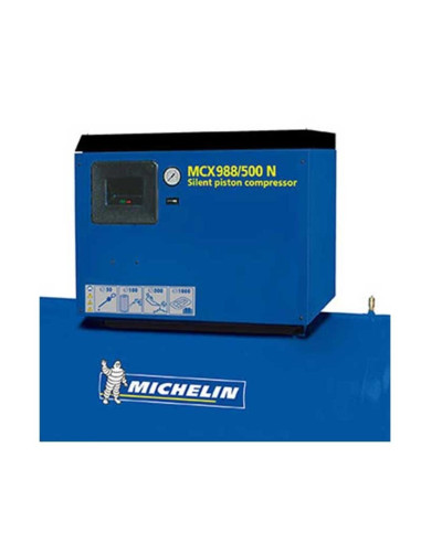 Compresor correa insonorizado 10 HP trifásico 912 l/min MCX998/500N MICHELIN