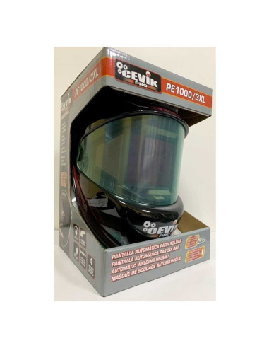 Máscara de soldar automática panorámica profesional PE1000/3XL CEVIK