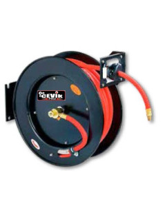 Enrollador automático con manguera de 15 m y conexión 1/4" CEVIK