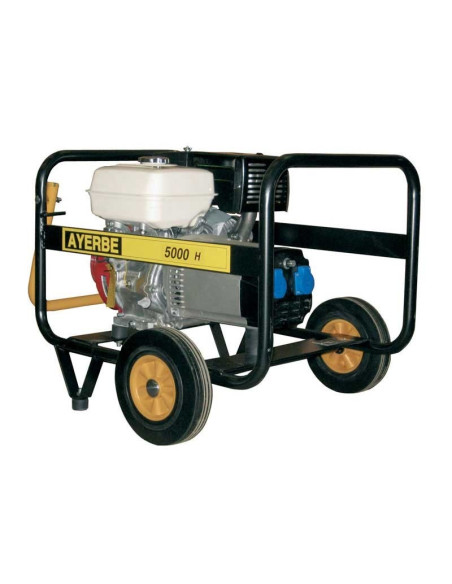 Generador 5 KVA 4.200 W AE con motor HONDA 9 HP AY5000HAE AYERBE
