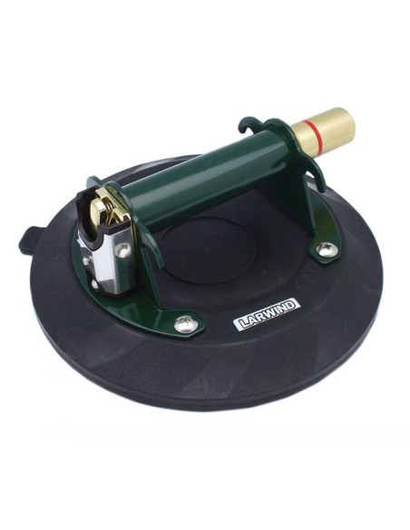 Ventosa profesional 230 mm 100 Kg con cuerpo de acero LARWIND