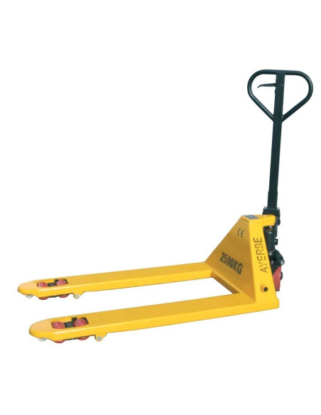 Transpaleta manual pala ancha 1150 X 685 MM 2.500 Kg AY-2500-PA AYERBE