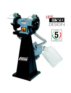 Esmeriladora trifásica doble con aspiración 250 mm 1500 W FM194M FEMI