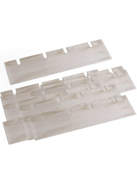 Pqte 10 cuchillas de 250 x 1 mm para arrancadora VARIO STRIPPER WOLFF