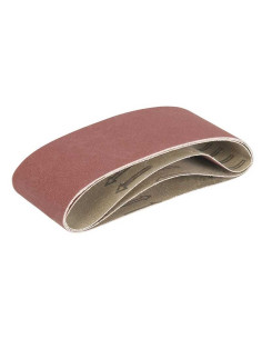Paquete de tres bandas de lija 100 x 914 mm GR 60