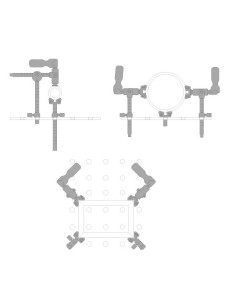 Aprieto de émbolo para mesa con sujeción horizontal y vertical PIHER