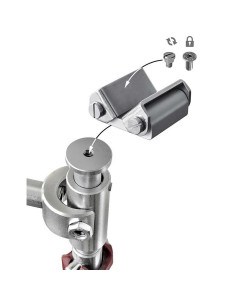 Adaptador de tubos para aprieto de émbolo para mesa PIHER