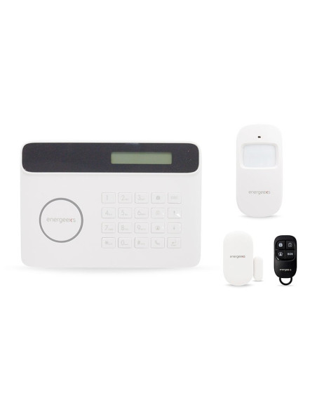 Kit sistema de alarma con conectividad wifi/gsm AWG002 Energeeks