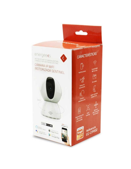 Cámara IP motorizada Wifi con detector de movimiento CIP002 Energeeks