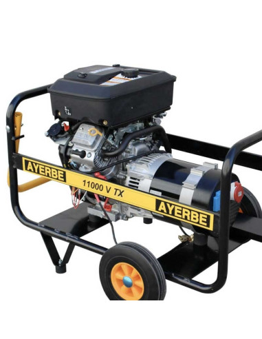 Generador 10 KVA 8.000 W trifásico con motor VANGUARD 16 HP AY11000VTX AYERBE