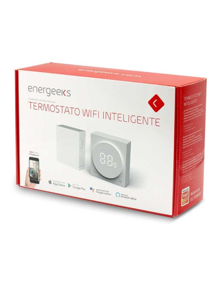 Termostato Wifi inteligente para control ambiente TERM001 Energeeks