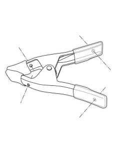 Pinza de metal multiuso 5,5 cm presión de 8 a 25 Kg PIHER