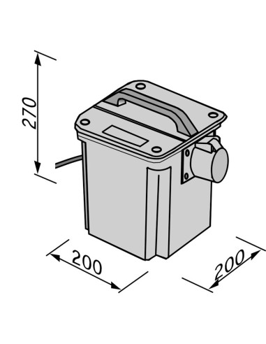 Mini amoladora 125 mm 1.700 W con freno LB17-11/125 FLEX en MonTec