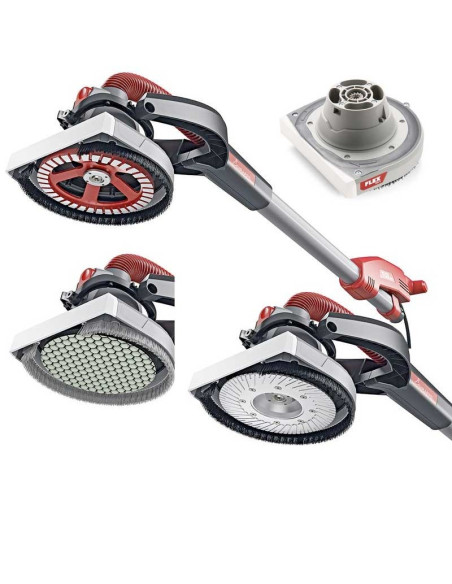 Lijadora jirafa para hormigón 1010 W GDE 10 SET Turbo-Jet FLEX